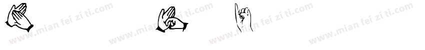 Hands of Raya字体转换